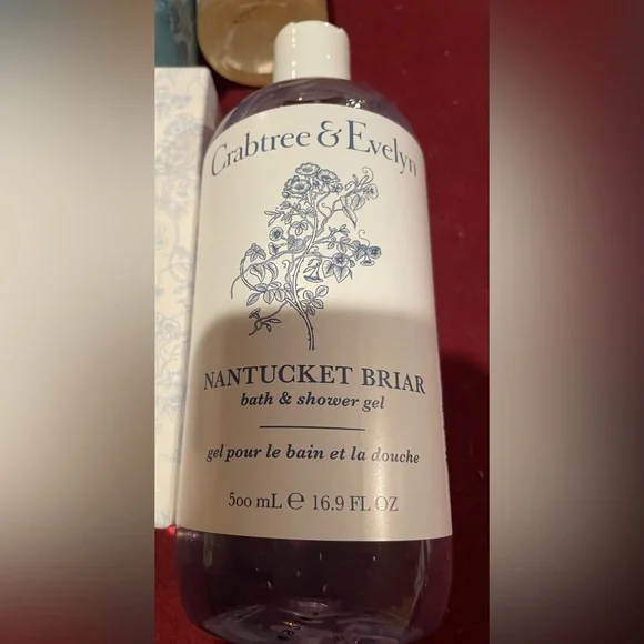 Crabtree & Evelyn, Nantucket Briar Bath Shower Gel, Bubble Bath, Body Lotion +